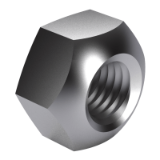 NF E 25-800-3 C - Convex hexagon nuts without flange - Product grade C