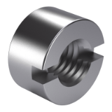 NF E 27-413 - Slotted nuts
