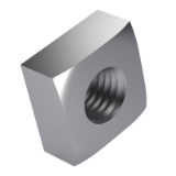 NF E 27-412 - Large  square nuts. Diameters from 4 to 30 mm.