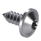 NF E 25-655 C - Round head tapping screws with six lobes recess - Symbol RLX - Form C