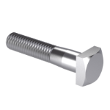 NF E 25-118 1 - Square head screws - Product grade C - Symbol Q