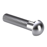 NF E 27-313 RE - Rough or machined round head bolts with lug - Diameters from 4 to 60 mm