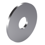 NF E 27-611 LLU - Washers plates – round very large - Precise