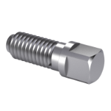 PN-M-82308:1987 - Square head set screws with collar and half dog point