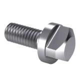 PN-M-82450:1978 D - Triangle head bolts with flange D