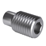 UNI 5925 - Hexagon socket set screws with dog point
