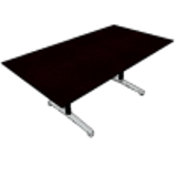 rectangle single piece - desks