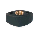 BN 2975 Wing knob nuts with metal boss, tapped blind hole