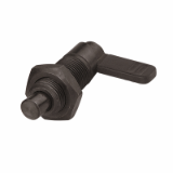 BN 2926 - Index Bolts with Lever with metric fine thread (FASTEKS® FAL), steel, black-oxidized
