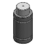 DADCO SC.03500 - Super-Kompakt Stickstoff-Gasdruckfeder 7,4kN/0,74 Tonnen