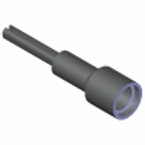 PCPTIC - Preinsulated cable pins for thin insulating conductors 0.6 - 0.93 - 1.34 - 1.82 mm²