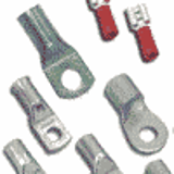 Preinsulated terminals, disconnects, pins and blad