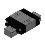 ES-SSEBSLT, ES-SSE2BSLT - ES Miniature Linear Guides - Heat Resistant - Short Blocks (Light Preload) (RoHS Compliant) - Specified Type