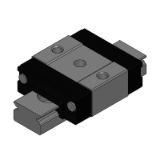 ES-SSEBSN,ES-SSEBSN-MX,ES-SSE2BSN,ES-SSE2BSN-MX,ES-RSEBSN,ES-RSE2BSN - ES Miniature Linear Guides - Short Blocks with Dowel Holes (Light Preload) (RoHS Compliant)High Grade - Selectable Type
