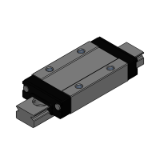 ES-SSELBLT, ES-SSEL2BLT - ES Miniature Linear Guides - Heat Resistant - Long Blocks (Light Preload) (RoHS Compliant) - Specified Type