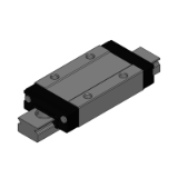 ES-SSELBZ,ES-SSELBZ-MX,ES-SSEL2BZ,ES-SSEL2BZ-MX - ES Miniature Linear Guides - Long Blocks (Light Preload) (RoHS Compliant) Slight Clearance Normal Grade - Selectable Type