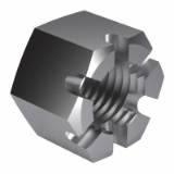 ANSI / ASME B18.2.2 HTSLN - Hex Thick Slotted Nuts