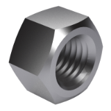 ISO 7719 - Ecrous hexagonaux autofreinés (tout métal), style 1 - Classes de qualité 5 - 8 et 10