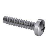 ISO 7049 F-H - Cross recessed pan head tapping screws, form F-H