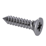 ISO 7050 C-Z - Cross recessed countersunk flat head tapping screws, form C-Z