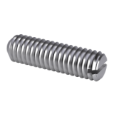 EN 27436 - Slotted set screws slot and ring-edge