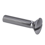 ISO 2010 - Slotted raised countersunk head screws (common head style) – product grade A