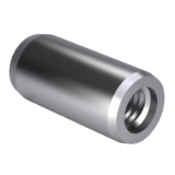 ISO 8735 A - Goupilles cylindriques à trou taraudé en acier trempé, forme A