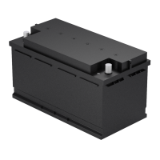 DIN 72311-15 H8 - Lead storage batteries; starter batteries; monoblocs with basic fastening lugs and their lids, form H8 (with robotic grips)