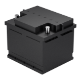 DIN 72311-15 T4 - Lead storage batteries; starter batteries; monoblocs with basic fastening lugs and their lids, form T4 (with robotic grips)