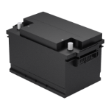DIN 72311-15 T60 - Lead storage batteries; starter batteries; monoblocs with basic fastening lugs and their lids, form T60 (without robotic grips)