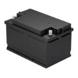 DIN 72311-15 T65 - Lead storage batteries; starter batteries; monoblocs with basic fastening lugs and their lids, form T65 (with robotic grips)