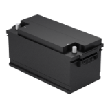 DIN 72311-15 T80 - Lead storage batteries; starter batteries; monoblocs with basic fastening lugs and their lids, form T80 (without robotic grips)