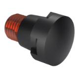 DIN 41676 A - G-screw-plugs without window without slot