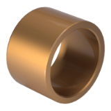 DIN 1850-4 M - Friction bearings - Part 4: Bushes from artificial coal, form M