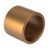 DIN 1850-5 P - Friction bearings - Part 5: Thermoset plastic bushes, form P