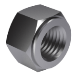 DIN 980 M - Prevailing torque type hexagon nuts, all metal nuts, form M
