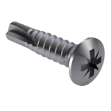 DIN 7504 R-Z - Self-drilling screws with tapping screw thread, form R