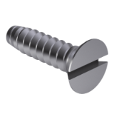 DIN 7972 BZ - Countersunk flat head tapping screws with slot, form BZ