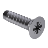 DIN 7982 F-Z - Cross recessed countersunk head tapping screws, form F