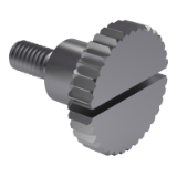 DIN 465 - Slotted knurled thumb screws