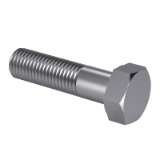 DIN 960 - Hexagon set screws with shank, metric fine thread