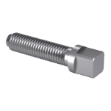 DIN 480 - Square head bolts with collar and short dog point with rounded end