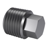 DIN 909 - Hexagon head pipe plugs, conical thread