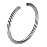 DIN 9925 - Circular wire snap rings for shafts