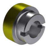 DIN 8056 - Shell end cylindrical milling cutters with tenon drive, with carbide tips