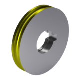 DIN 855 A - Semi-circular profile milling cutters, concave, form A