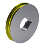 DIN 855 B - Semi-circular profile milling cutters, concave, form B