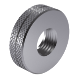 DIN 2299-1 A - Gewinde-Ausschusslerhringe für Metrisches ISO-Gewinde - Teil 1: Gewinde-Durchmesser von 1 mm bis 200 mm, allgemeine Anwendung