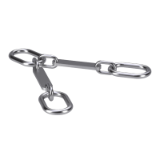 DIN 5688-1 R2 - Chain slings with  hooks or end links, grade 5, form R2