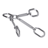 DIN 5688-1 R3 - Chain slings with  hooks or end links, grade 5, form R3